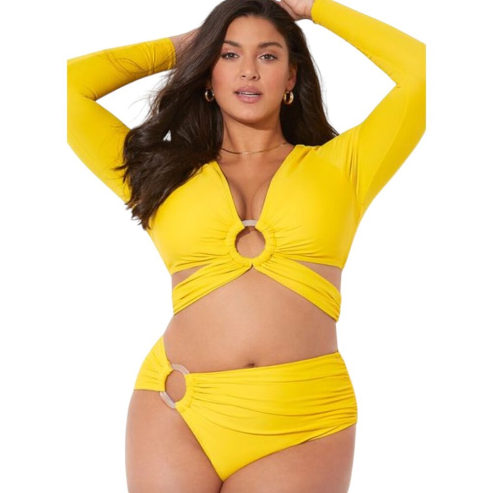 GABIFRESH x Swimsuits For All Sunburst Bikini Size 22